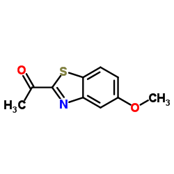Ethanone, 1-(5-methoxy-2-benzothiazolyl)- (9CI)结构式