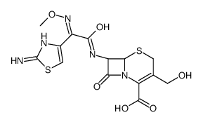 3-Desacetyl Cefotaxime Structure