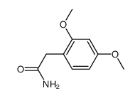 (2,4-dimethoxy-phenyl)-acetic acid amide结构式