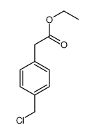ethyl 2-[4-(chloromethyl)phenyl]acetate Structure