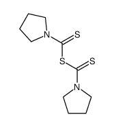 bis(1-pyrrolidinylthiocarbonyl)sulfide结构式