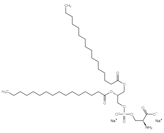 1,2-dipalmitoyl-sn-glycero-3-phospho-l-serine, sodium salt picture