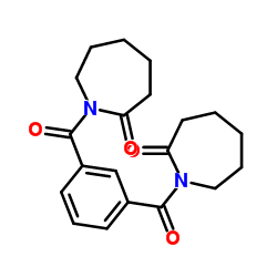 1,1'-间苯二甲酰二己内酰胺结构式