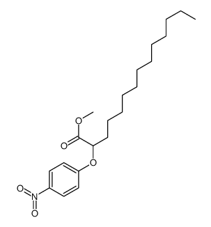 methyl 2-(4-nitrophenoxy)tetradecanoate Structure