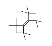 1,1,3,3-tetramethyl-2-(2,2,4,4-tetramethylcyclobutylidene)cyclobutane结构式