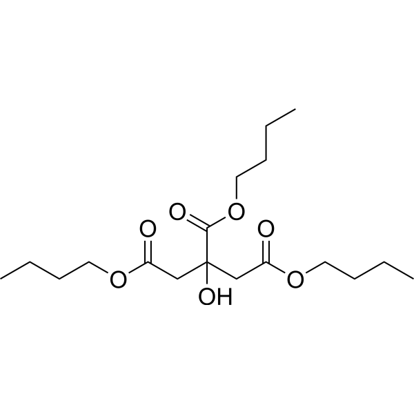 Tributyl citrate Structure