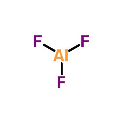 Aluminum fluoride structure