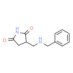 2,5-Pyrrolidinedione, 3-[[(phenylmethyl)amino]methyl]- (9CI)结构式