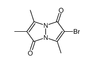 9,10-dioxa-anti-(methyl,methyl)(methy,bromo)bimane结构式
