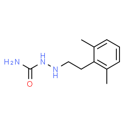 Semicarbazide, 1-(2,6-dimethylphenethyl)- (8CI)结构式