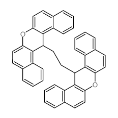 1,2-bis(14-dibenzoxanthyl)ethane结构式