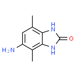 2H-Benzimidazol-2-one,5-amino-1,3-dihydro-4,7-dimethyl-结构式