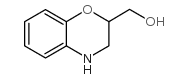 3,4-二氢-2H-1,4-苯并恶嗪-2-甲醇结构式