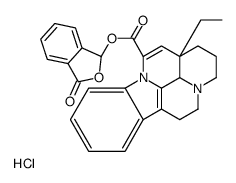 (3-alpha,16-alpha)-Eburnamenin-14-carboxylsaeure-phthalidylester hydro chlorid [German] structure