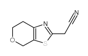 (6,7-二氢-4H-吡喃并[4,3-d]噻唑-2-基)-乙腈结构式