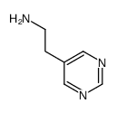 2-(PYRIMIDIN-5-YL)ETHANAMINE Structure