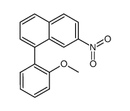 2-(7-nitro-[1]naphthyl)-anisole结构式