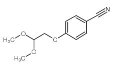 4-(2,2-二甲氧基乙氧基)-苯甲腈结构式