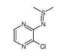 S,S-dimethyl-N-(3-chloropyrazin-2-yl)sulfilimine Structure