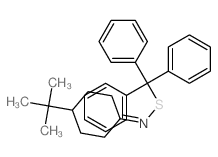 4-tert-butyl-N-tritylsulfanylcyclohexan-1-imine结构式