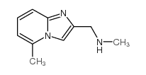 甲基-(5-甲基-咪唑并[1,2-A]吡啶-2-甲基)-胺结构式