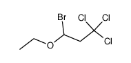 3-bromo-1,1,1-trichloro-3-ethoxy-propane结构式