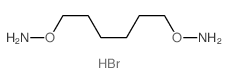 Hydroxylamine,O-[6-(aminooxy)hexyl]-, hydrobromide (1:2) Structure