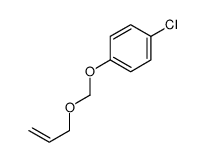 1-chloro-4-(prop-2-enoxymethoxy)benzene结构式