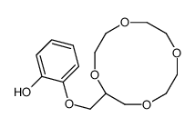 2-(1,4,7,10-tetraoxacyclododec-2-ylmethoxy)phenol Structure