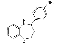 4-(2,3,4,5-四氢-1H-苯并[b][1,4]二氮杂革)-苯胺结构式