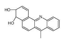 7-methylbenz(c)acridine-3,4-dihydrodiol结构式