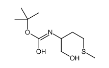 1-羟基-4-(甲基硫代)-2-丁基氨基甲酸叔丁酯结构式