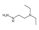 N,N-diethyl-2-hydrazinylethanamine结构式