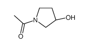 (S)-1-Acetyl-3-hydroxypyrrolidine structure