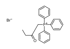2-oxobutyl(triphenyl)phosphanium,bromide Structure