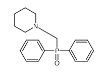 1-(diphenylphosphorylmethyl)piperidine结构式