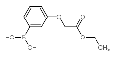(3-(2-Ethoxy-2-oxoethoxy)phenyl)boronic acid Structure