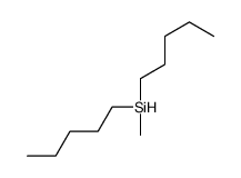 methyl(dipentyl)silane Structure