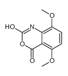 5,8-二甲氧基-1H-苯并[d][1,3]噁嗪-2,4-二酮结构式