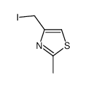 4-(iodomethyl)-2-methyl-1,3-thiazole结构式
