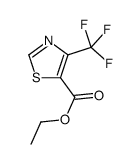 4-(三氟甲基)噻唑-5-羧酸乙酯结构式