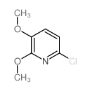 6-氯-2,3-二甲氧基吡啶结构式