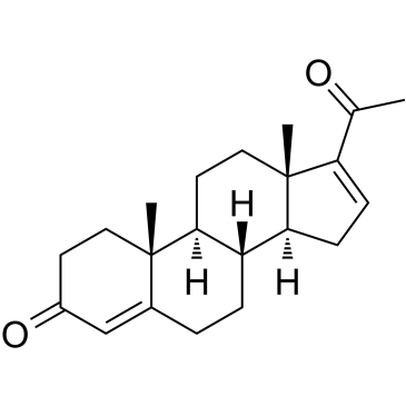 16-Dehydroprogesterone Structure