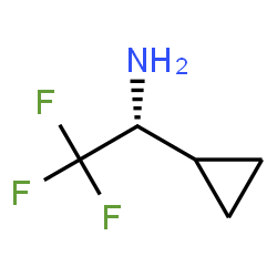 (ALPHAR)-ALPHA-(三氟甲基)环丙烷甲胺结构式