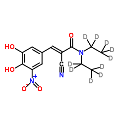 Entacapone-d10 structure