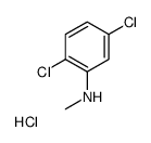 2,5-Dichloro-N-methylaniline hydrochloride Structure
