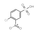4-Chloro-3-nitrobenzenesulfonic acid Structure