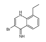 4-Amino-3-bromo-8-ethylquinoline Structure
