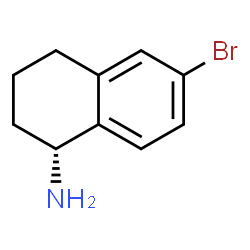 (R)-6-溴-1,2,3,4-四氢萘-1-胺结构式