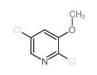 2,5-二氯-3-甲氧基吡啶结构式